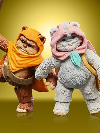 スターウォーズ　ベーシックフィギュア　BD18　　　　EWOKS Star Wars: The Vintage Collection Wicket W. Warrick & Kneesaa 2