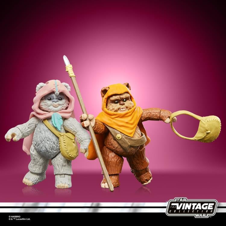Star Wars: The Vintage Collection Wicket W. Warrick & Kneesaa 2-Pack (Star Wars: Ewoks) Gallery Image 4