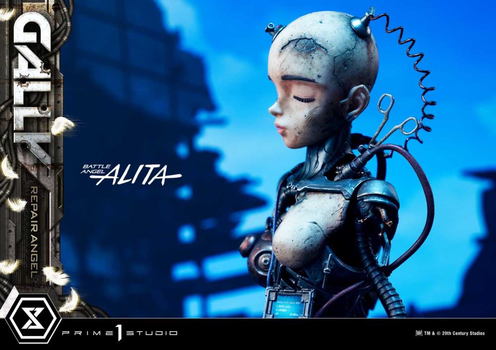 Battle Angel Alita Premium Masterline Alita (Gally) (Repair Angel Ver.) 1/4 Scale Limited Edition Statue Gallery Image 23