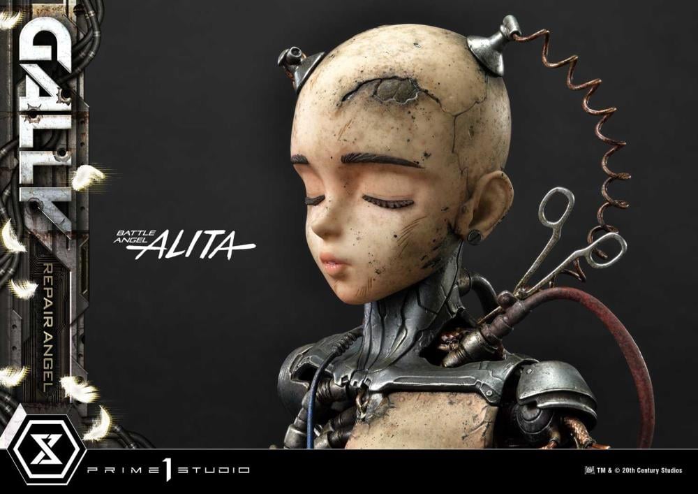 Battle Angel Alita Premium Masterline Alita (Gally) (Repair Angel Ver.) 1/4 Scale Limited Edition Statue Gallery Image 19