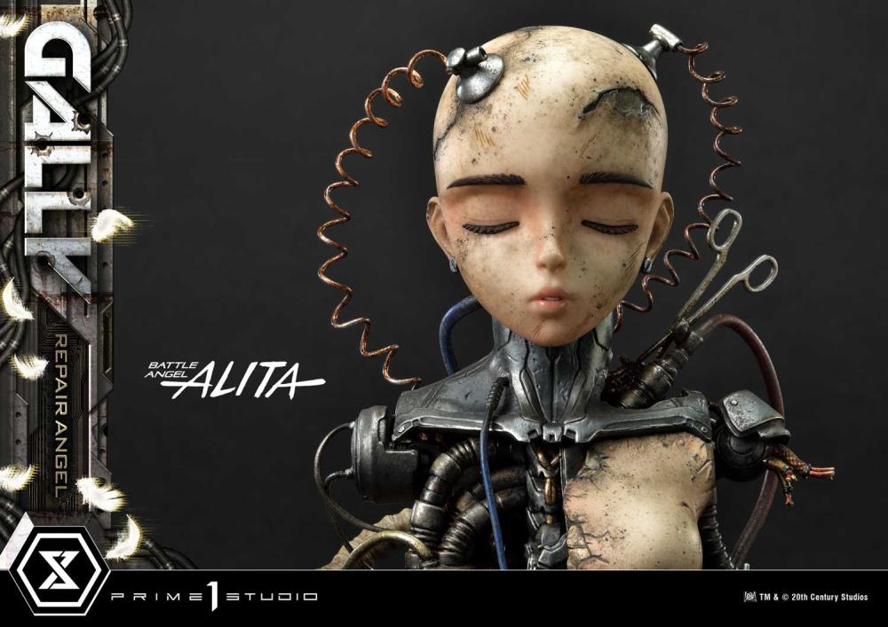 Battle Angel Alita Premium Masterline Alita (Gally) (Repair Angel Ver.) 1/4 Scale Limited Edition Statue Gallery Image 14