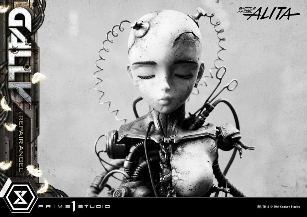 Battle Angel Alita Premium Masterline Alita (Gally) (Repair Angel Ver.) 1/4 Scale Limited Edition Statue Gallery Image 31