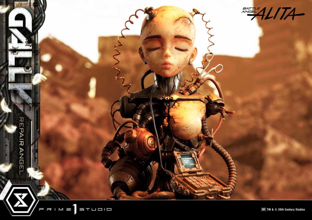 Battle Angel Alita Premium Masterline Alita (Gally) (Repair Angel Ver.) 1/4 Scale Limited Edition Statue Gallery Image 7