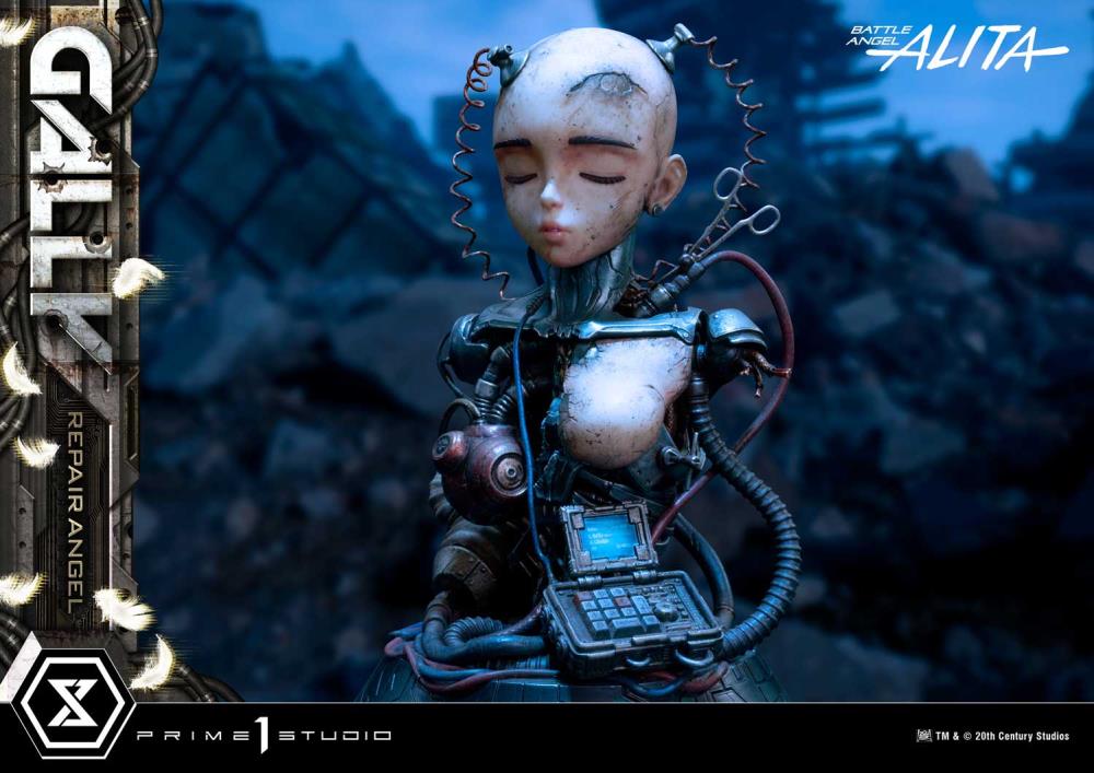 Battle Angel Alita Premium Masterline Alita (Gally) (Repair Angel Ver.) 1/4 Scale Limited Edition Statue Gallery Image 22