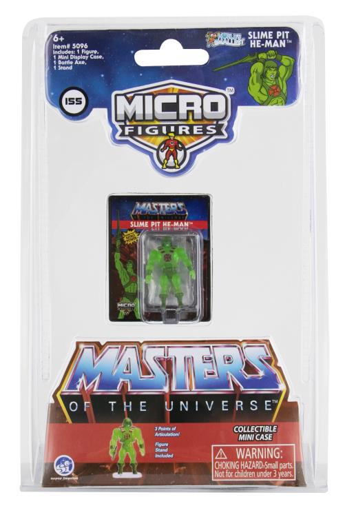 Masters of the Universe World's Smallest Wave 2 Slime Pit He-Man Micro Action Figure Gallery Image 3