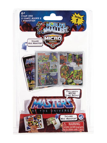 Masters of the Universe World's Smallest Masters of the Universe Set of 6 Micro Comics Gallery Image 2