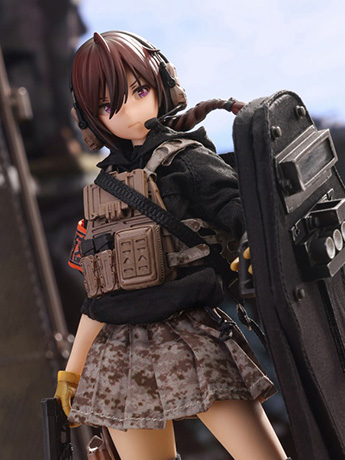 Pocket Art Series Uzukirei (Heavy Shield Hand) 1/12 Scale Action Figure Gallery Image 2