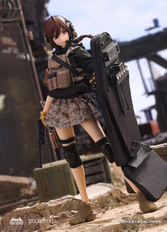 Pocket Art Series Uzukirei (Heavy Shield Hand) 1/12 Scale Action Figure Gallery Image 7