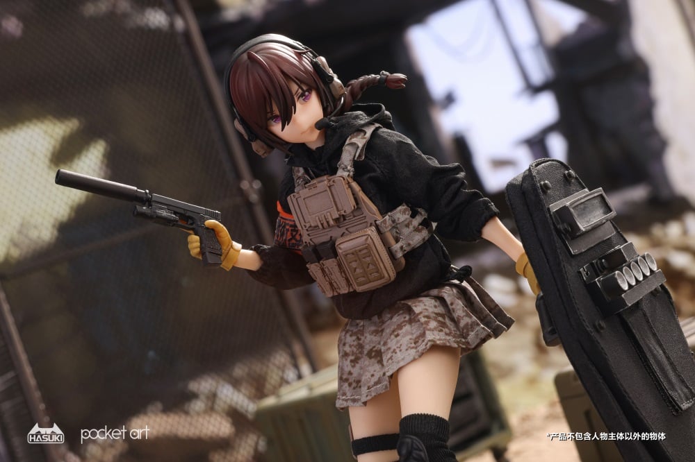 Pocket Art Series Uzukirei (Heavy Shield Hand) 1/12 Scale Action Figure Gallery Image 10