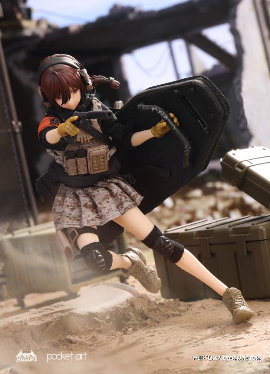 Pocket Art Series Uzukirei (Heavy Shield Hand) 1/12 Scale Action Figure Gallery Image 5