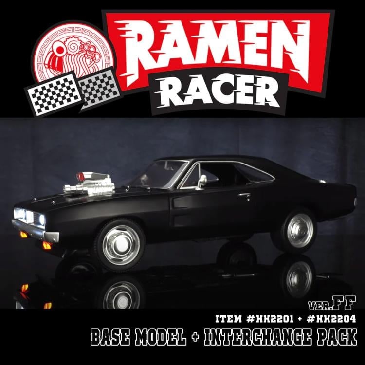 Ramen Racer Base Model (Graphite Black) 1/12 Scale Vehicle Gallery Image 7