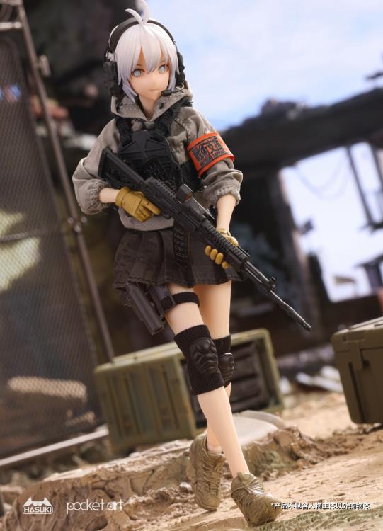 Pocket Art Series Sasha Habe (Rifleman) 1/12 Scale Action Figure Gallery Image 9
