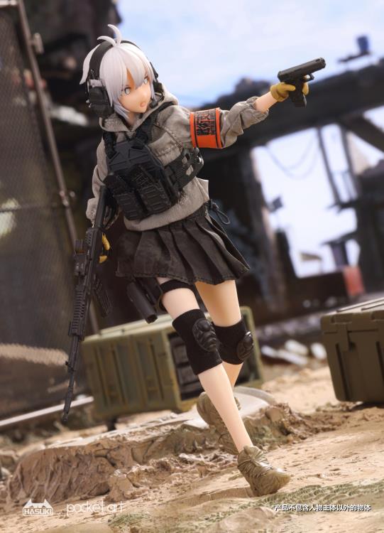 Pocket Art Series Sasha Habe (Rifleman) 1/12 Scale Action Figure Gallery Image 5