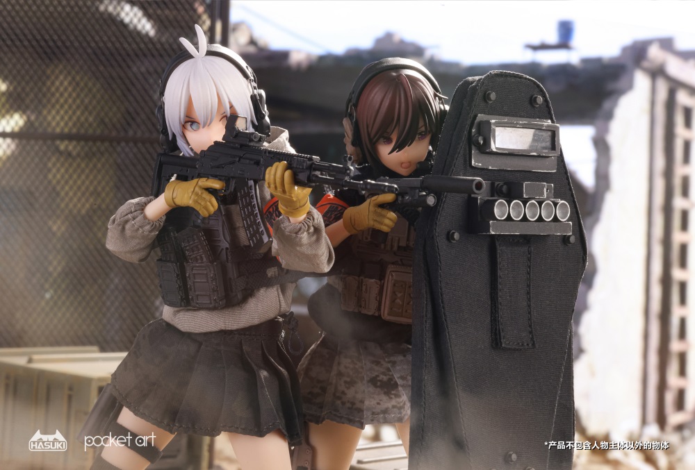 Pocket Art Series Sasha Habe (Rifleman) 1/12 Scale Action Figure Gallery Image 12