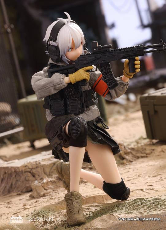 Pocket Art Series Sasha Habe (Rifleman) 1/12 Scale Action Figure Gallery Image 6