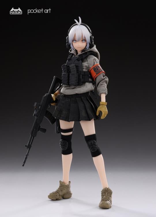 Pocket Art Series Sasha Habe (Rifleman) 1/12 Scale Action Figure Gallery Image 3