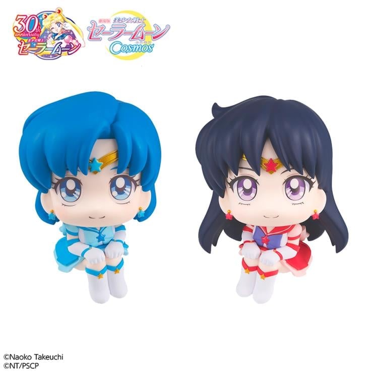 Sailor Moon Cosmos Look Up Series Eternal Sailor Mercury & Eternal Sailor Mars Set with Gift Gallery Image 4