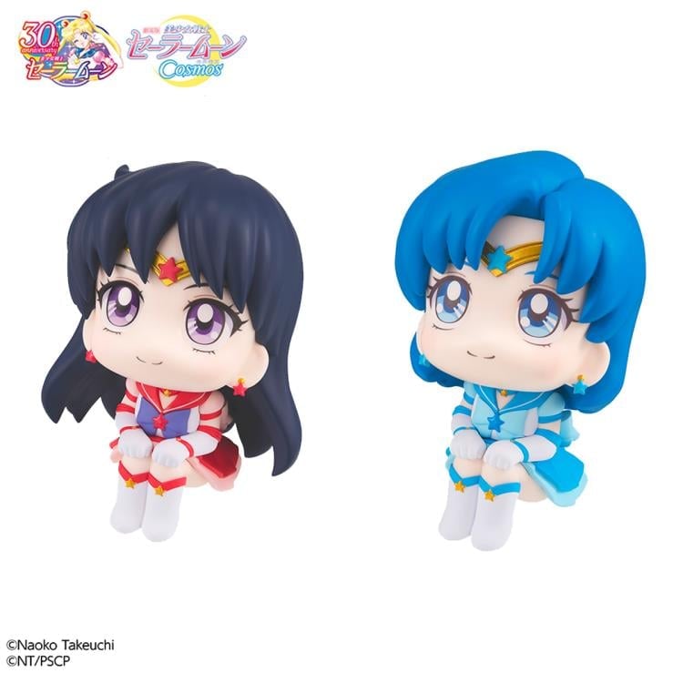 Sailor Moon Cosmos Look Up Series Eternal Sailor Mercury & Eternal Sailor Mars Set with Gift Gallery Image 5