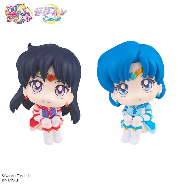 Sailor Moon Cosmos Look Up Series Eternal Sailor Mercury & Eternal Sailor Mars Set with Gift Gallery Image 3