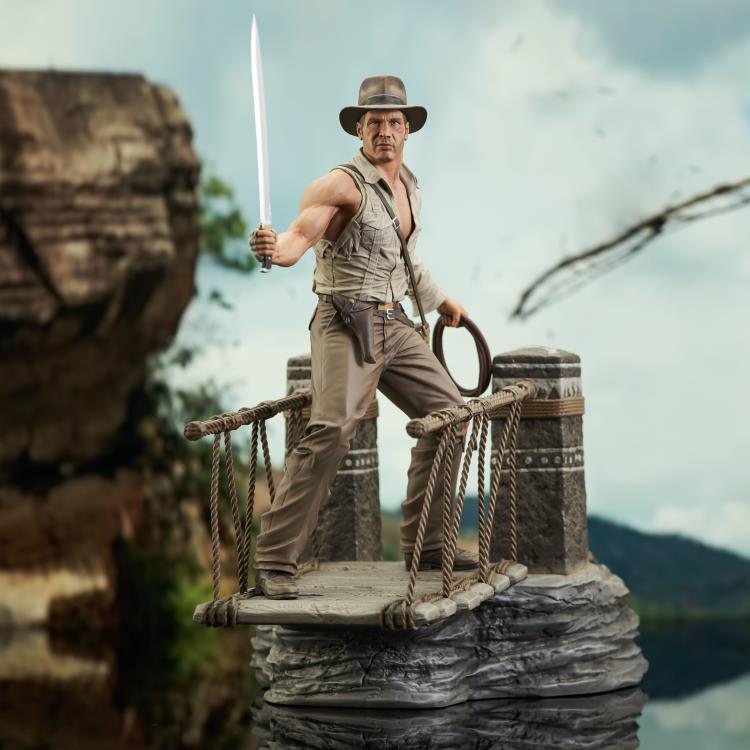 Indiana Jones and the Temple of Doom Gallery Indiana Jones Bridge Escape Deluxe Figure Diorama Gallery Image 3