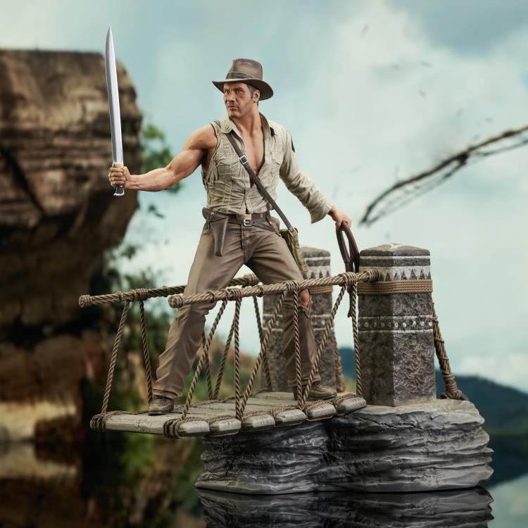 Indiana Jones and the Temple of Doom Gallery Indiana Jones Bridge Escape Deluxe Figure Diorama Gallery Image 4