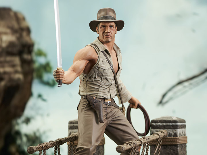 Indiana Jones and the Temple of Doom Gallery Indiana Jones Bridge Escape Deluxe Figure Diorama Gallery Image 1
