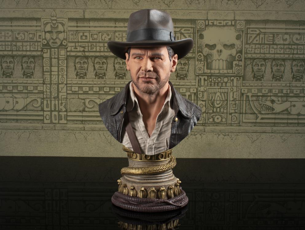 Raiders of the Lost Ark Legends in 3D Indiana Jones 1/2 Scale Limited Edition Bust Gallery Image 3
