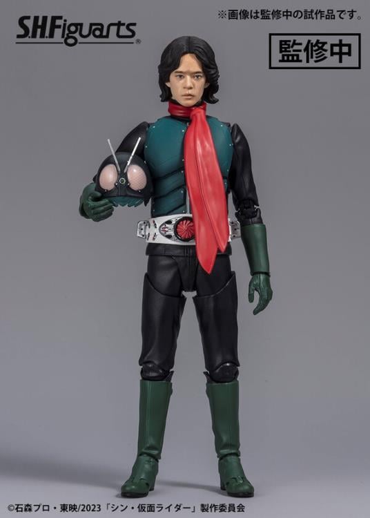 Shin Kamen Rider S.H.Figuarts Kamen Rider (Takeshi Hongo) Exclusive Action Figure Gallery Image 3