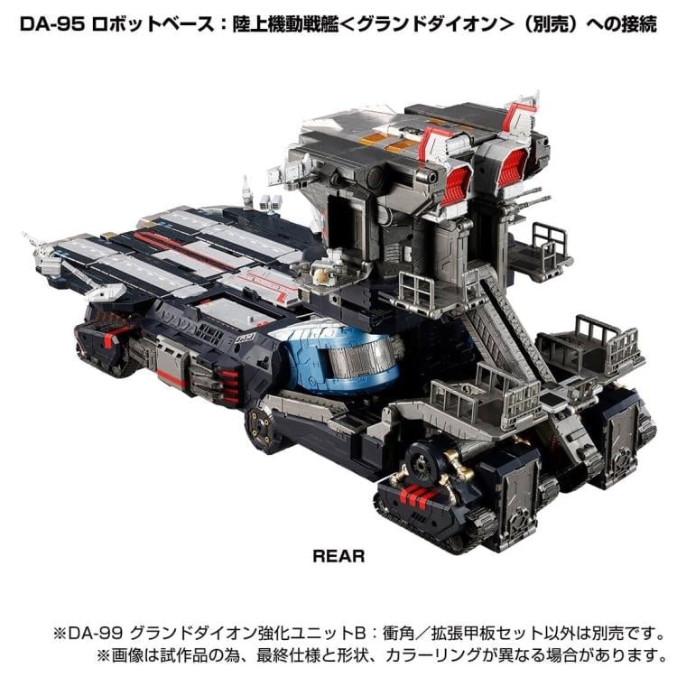 Diaclone DA-99 Grand Dion Reinforcement Unit B Impulse Angle & Extended Deck Set Gallery Image 5