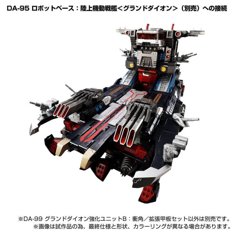 Diaclone DA-99 Grand Dion Reinforcement Unit B Impulse Angle & Extended Deck Set Gallery Image 6