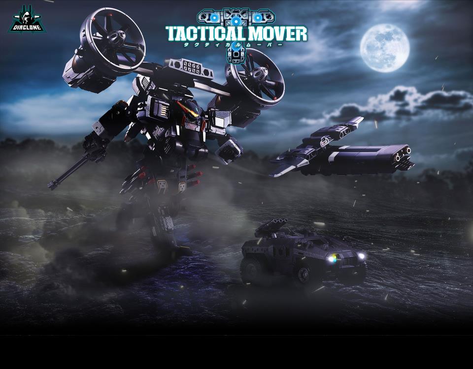 Diaclone TM-14 Tactical Mover Garuda Versaulter Gyrolifter Unit Gallery Image 12