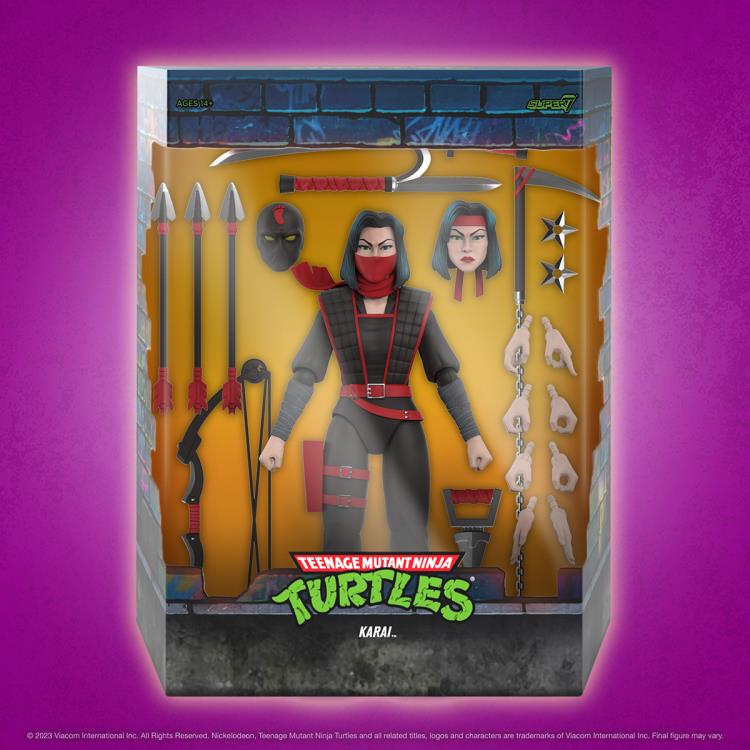Teenage Mutant Ninja Turtles ULTIMATES! Karai Action Figure Gallery Image 5