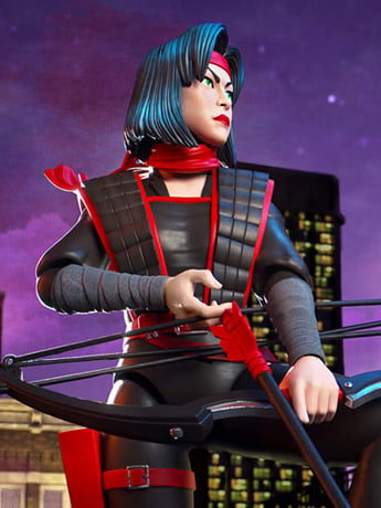 Teenage Mutant Ninja Turtles ULTIMATES! Karai Action Figure Gallery Image 2