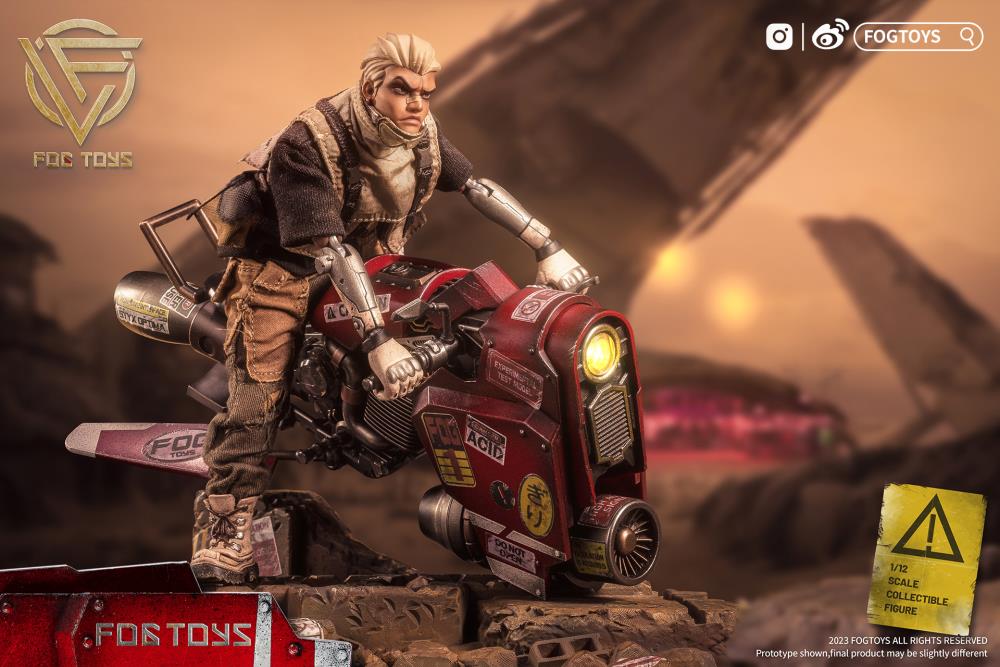 Fantasy Alphabet Series A 1/12 Scale Figure and Vehicle Set Gallery Image 10
