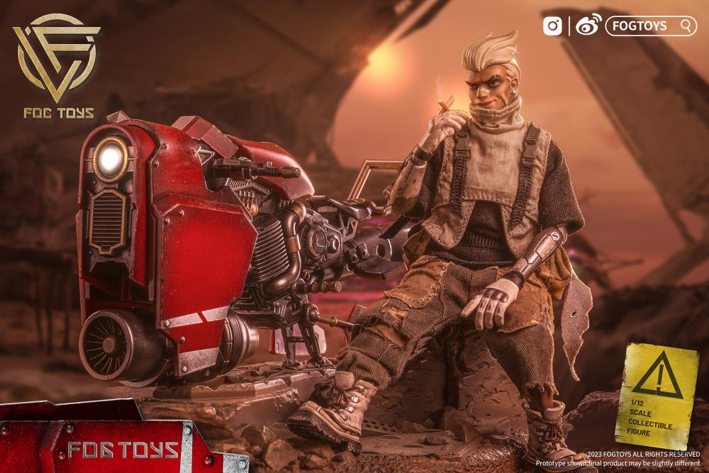 Fantasy Alphabet Series A 1/12 Scale Figure and Vehicle Set Gallery Image 7