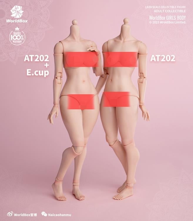 Crazy Durable Female 1/6 Scale Chest Piece (E Cup Pale) Gallery Image 8
