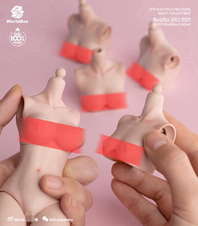 Crazy Durable Female 1/6 Scale Chest Piece (E Cup Pale) Gallery Image 7