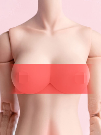 Crazy Durable Female 1/6 Scale Chest Piece (E Cup Pale) Gallery Image 2