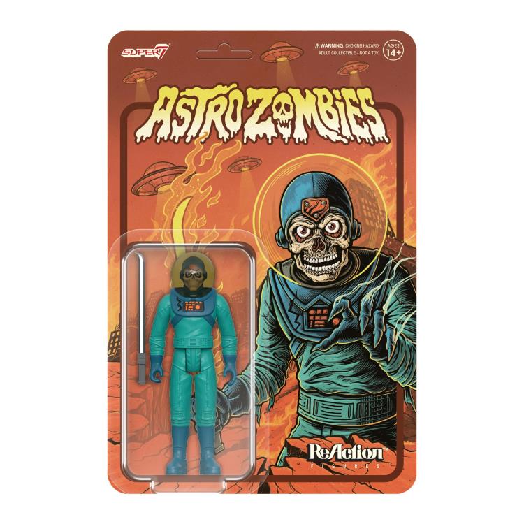 Astro Zombies ReAction Astro Zombie (Teal/Blue) Figure Gallery Image 5