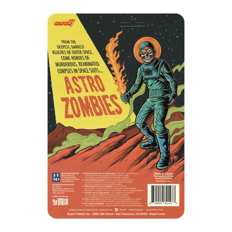 Astro Zombies ReAction Astro Zombie (Teal/Blue) Figure Gallery Image 6