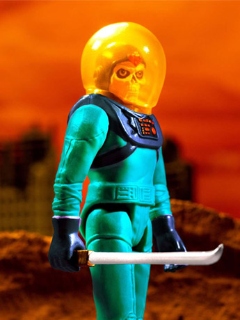 Astro Zombies ReAction Astro Zombie (Teal/Blue) Figure Gallery Image 2
