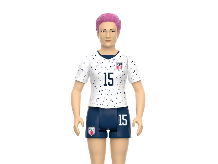 U.S. Women's National Team Soccer ReAction Megan Rapinoe (2023 World Cup Home Kit) Figure Gallery Image 1