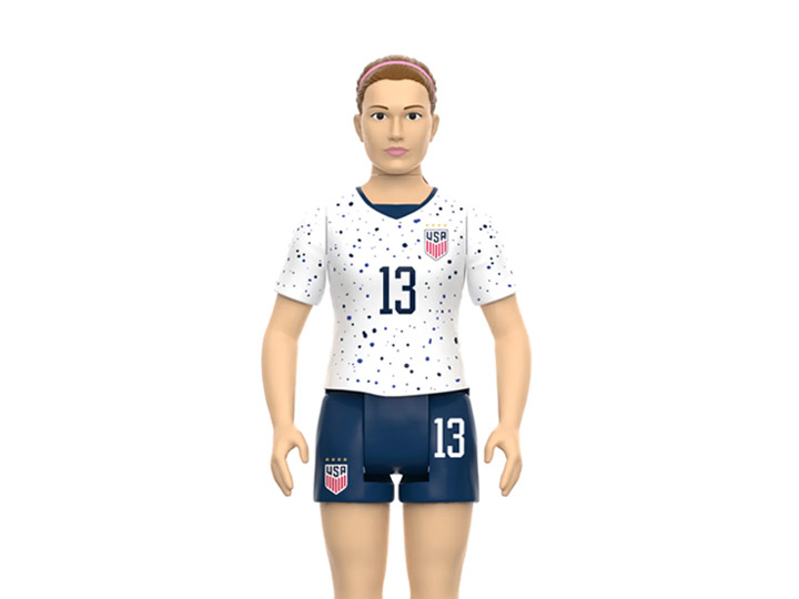 U.S. Women's National Team Soccer ReAction Alex Morgan (2023 World Cup Home Kit) Figure Gallery Image 1