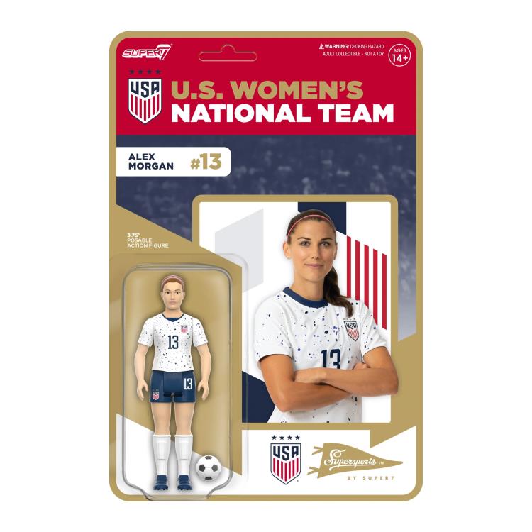 U.S. Women's National Team Soccer ReAction Alex Morgan (2023 World Cup Home Kit) Figure Gallery Image 4