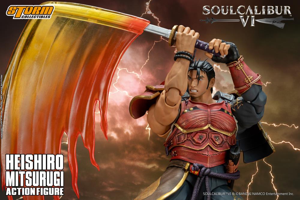 Soulcalibur VI Heishiro Mitsurugi 1/12 Scale BBTS Exclusive Action Figure Gallery Image 17