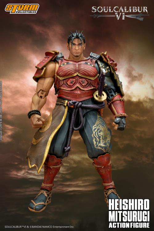 Soulcalibur VI Heishiro Mitsurugi 1/12 Scale BBTS Exclusive Action Figure Gallery Image 3