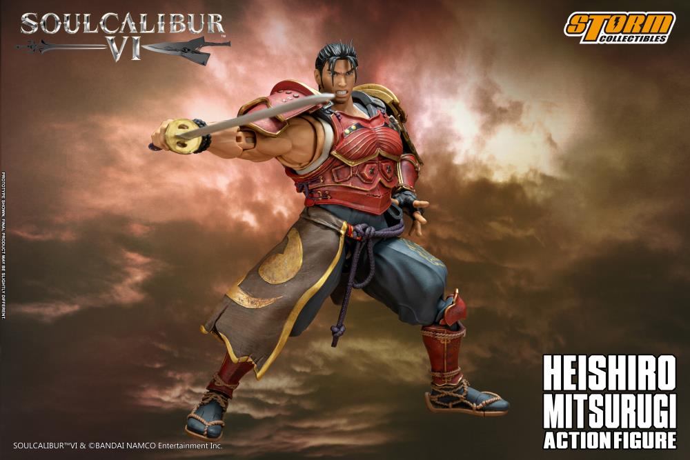 Soulcalibur VI Heishiro Mitsurugi 1/12 Scale BBTS Exclusive Action Figure Gallery Image 11