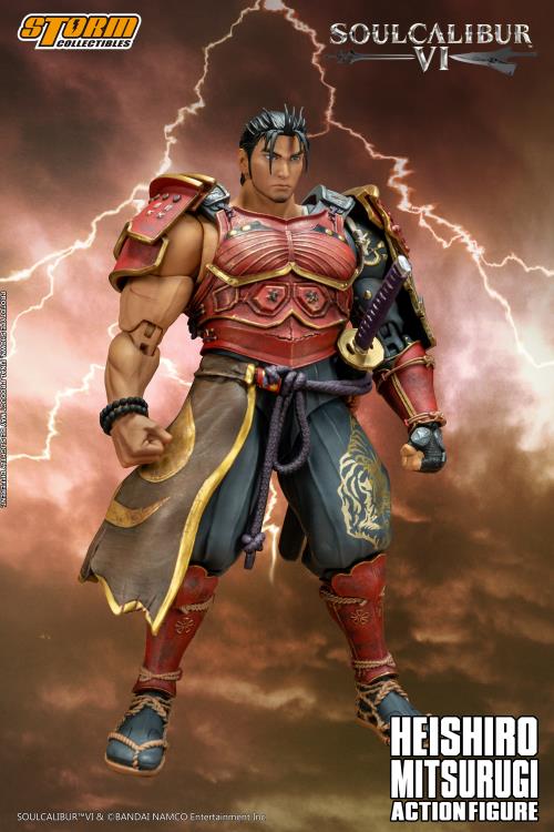 Soulcalibur VI Heishiro Mitsurugi 1/12 Scale BBTS Exclusive Action Figure Gallery Image 4