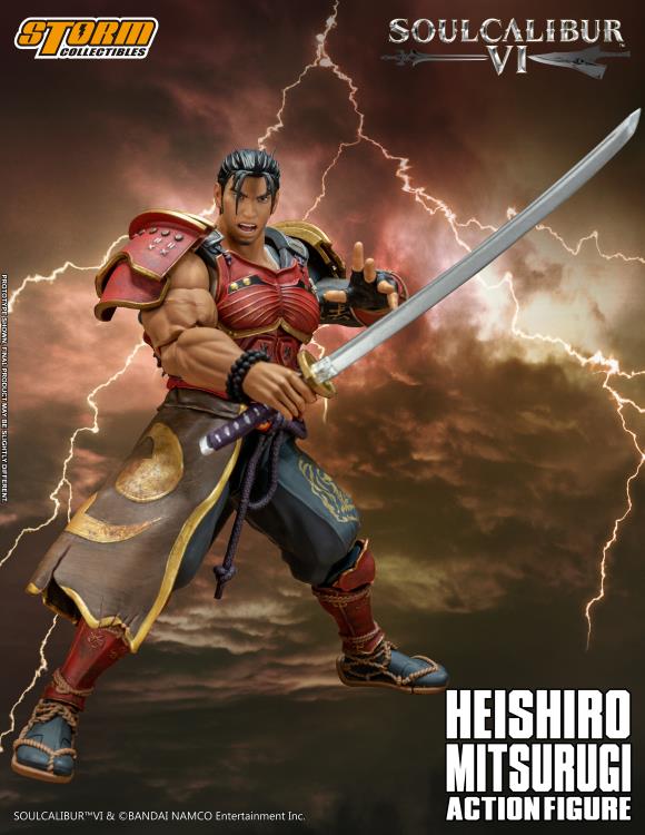 Soulcalibur VI Heishiro Mitsurugi 1/12 Scale BBTS Exclusive Action Figure Gallery Image 16