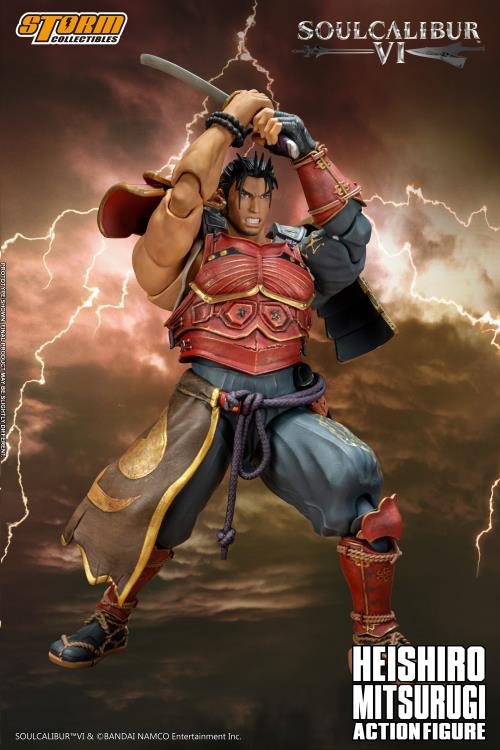 Soulcalibur VI Heishiro Mitsurugi 1/12 Scale BBTS Exclusive Action Figure Gallery Image 15